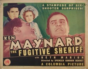 The Fugitive Sheriff - Movie Poster (thumbnail)