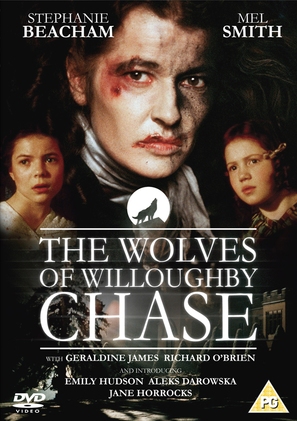 The Wolves of Willoughby Chase - British DVD movie cover (thumbnail)