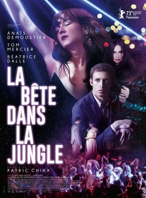La b&ecirc;te dans la jungle - French Movie Poster (thumbnail)