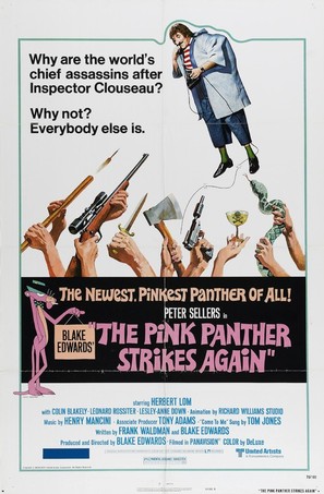 The Pink Panther Strikes Again - Movie Poster (thumbnail)