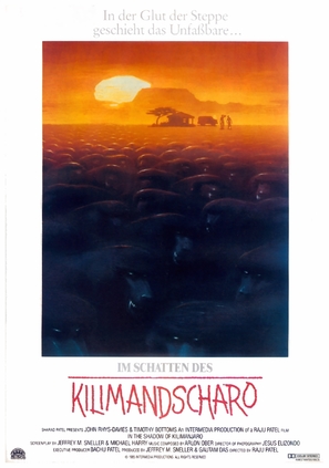 In the Shadow of Kilimanjaro - German Movie Poster (thumbnail)