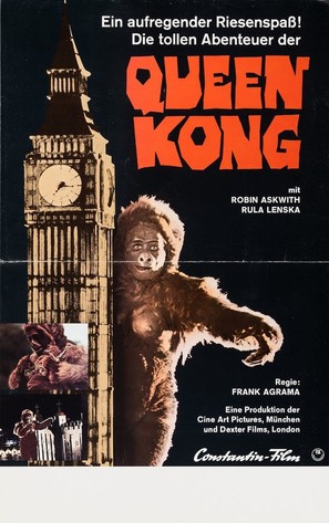 Queen Kong - German Movie Poster (thumbnail)