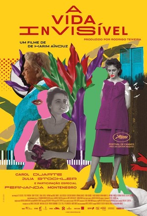 A Vida Invis&iacute;vel - Brazilian Movie Poster (thumbnail)