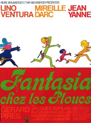 Fantasia chez les ploucs - French Movie Poster (thumbnail)