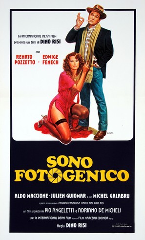 Sono fotogenico - Italian Movie Poster (thumbnail)