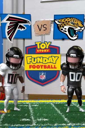Toy Story Funday Football Poster