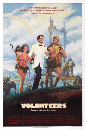 Volunteers - Movie Poster (thumbnail)