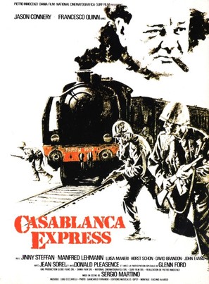 Casablanca Express - French Movie Poster (thumbnail)
