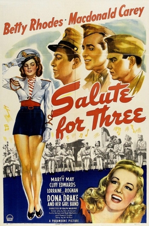 Salute for Three - Movie Poster (thumbnail)