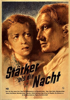 St&auml;rker als die Nacht - German Movie Poster (thumbnail)