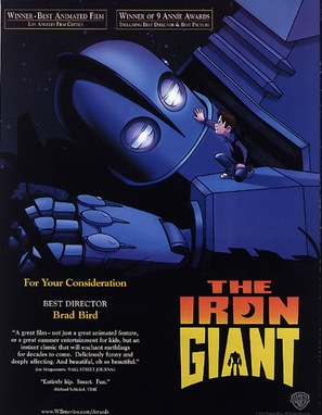 The Iron Giant - For your consideration movie poster (thumbnail)