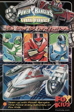 "Power Rangers Time Force" Poster