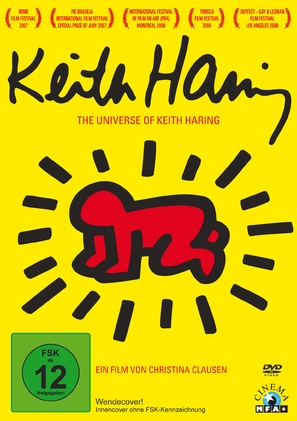 The Universe of Keith Haring - German DVD movie cover (thumbnail)