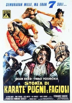 Storia di karat&egrave;, pugni e fagioli - Italian Movie Poster (thumbnail)
