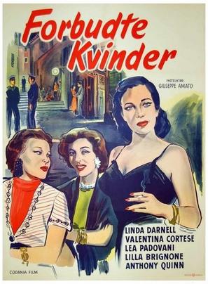 Verboden vrouwen - Danish Movie Poster (thumbnail)