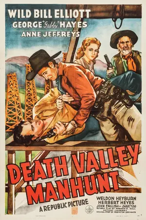 Death Valley Manhunt Poster