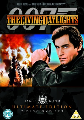 The Living Daylights - British DVD movie cover (thumbnail)