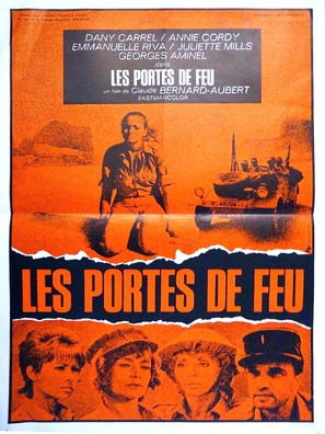 Les portes de feu - French Movie Poster (thumbnail)