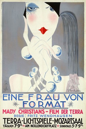Eine Frau von Format - German Movie Poster (thumbnail)