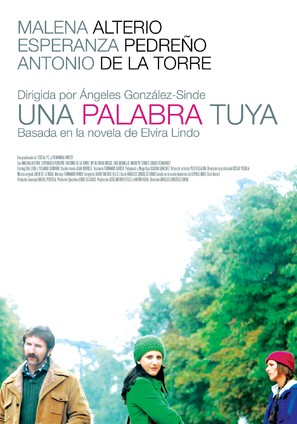 Palabra tuya, Una - Spanish poster (thumbnail)