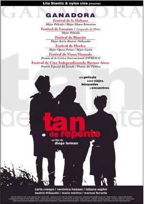 Tan de repente - Argentinian Movie Poster (thumbnail)