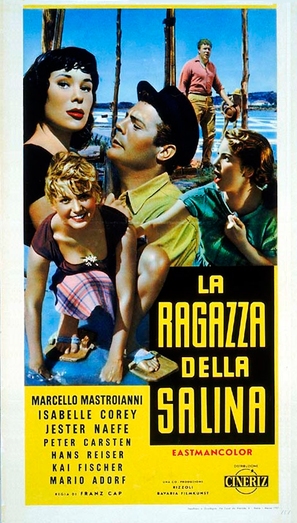 La ragazza della salina - Italian Movie Poster (thumbnail)