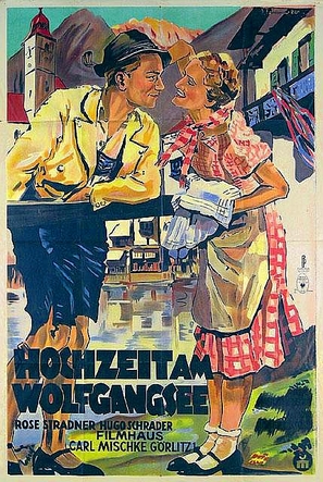 Hochzeit am Wolfgangsee - German Movie Poster (thumbnail)