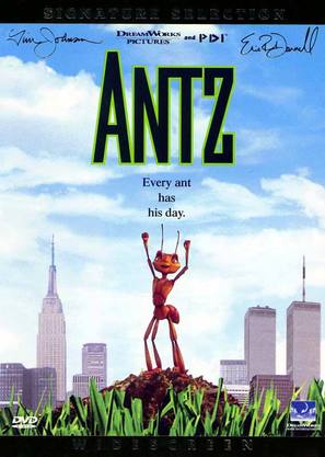 Antz - Movie Cover (thumbnail)