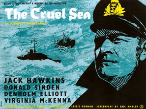 The Cruel Sea - British Movie Poster (thumbnail)