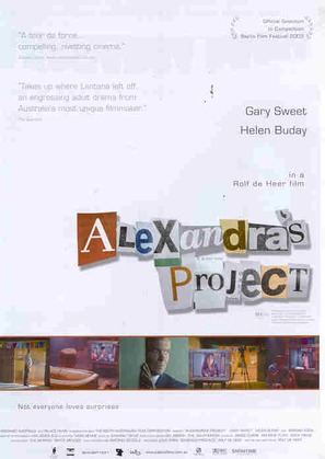 Alexandra&#039;s Project - Australian Movie Poster (thumbnail)