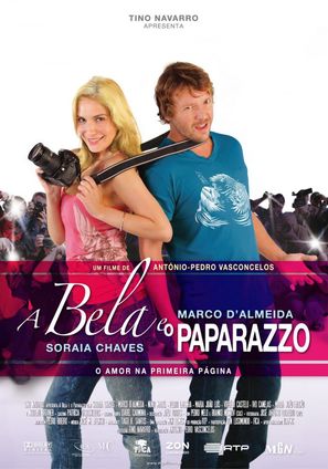 A Bela e o Paparazzo - Portuguese Movie Poster (thumbnail)