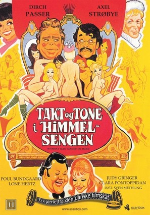 Takt og tone i himmelsengen - Danish DVD movie cover (thumbnail)