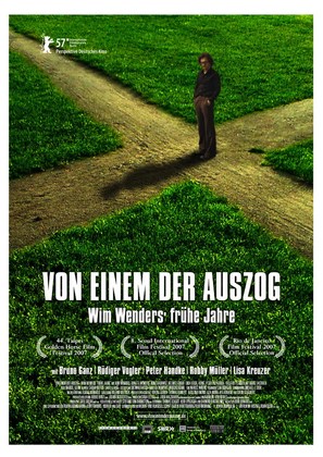 Von einem der auszog - Wim Wenders&#039; fr&uuml;he Jahre - German poster (thumbnail)