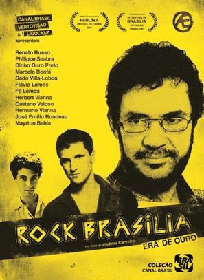 Rock Brasilia - Era de Ouro - Brazilian DVD movie cover (thumbnail)