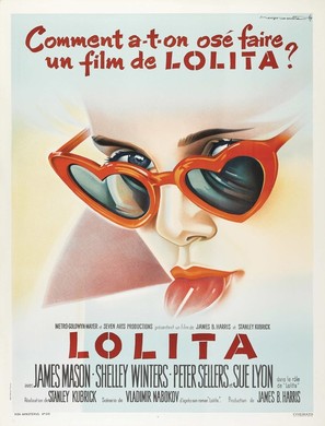 Lolita - French Theatrical movie poster (thumbnail)