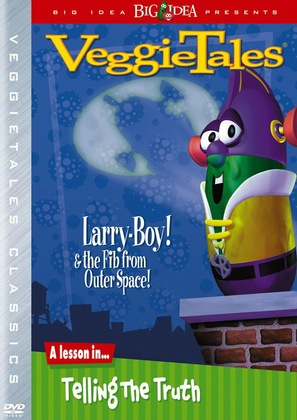 Larry-Boy! And the Fib from Outer Space! - DVD movie cover (thumbnail)