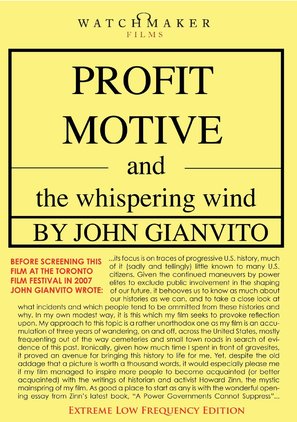 Profit Motive and the Whispering Wind - Movie Cover (thumbnail)