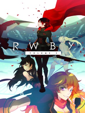 RWBY Volume 3 - DVD movie cover (thumbnail)