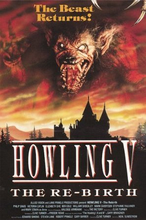 Howling V: The Rebirth - British Movie Poster (thumbnail)