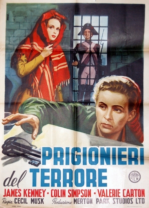 Trapped by the Terror - Italian Movie Poster (thumbnail)