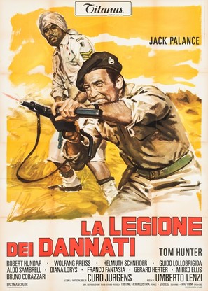 La legione dei dannati - Italian Movie Poster (thumbnail)