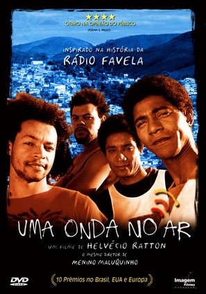 Uma Onda No Ar - Brazilian Movie Cover (thumbnail)