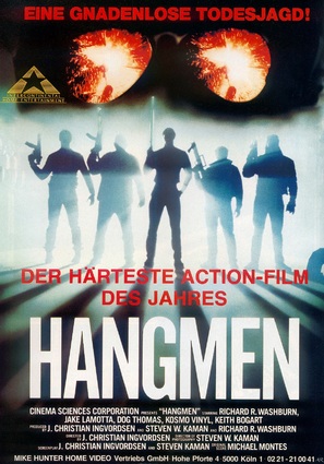 Hangmen - German Movie Poster (thumbnail)