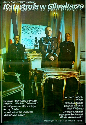 Katastrofa w Gibraltarze - Polish Movie Poster (thumbnail)