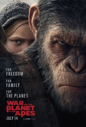 War for the Planet of the Apes - Movie Poster (thumbnail)
