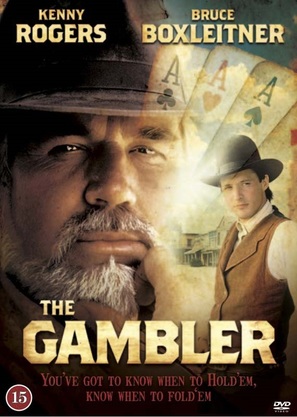 Kenny Rogers as The Gambler - Danish DVD movie cover (thumbnail)