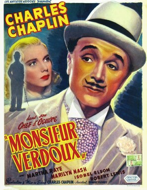 Monsieur Verdoux - Belgian Movie Poster (thumbnail)