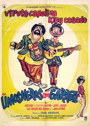 Limosneros con garrote - Mexican Movie Poster (thumbnail)