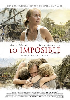 Lo imposible - Peruvian Movie Poster (thumbnail)