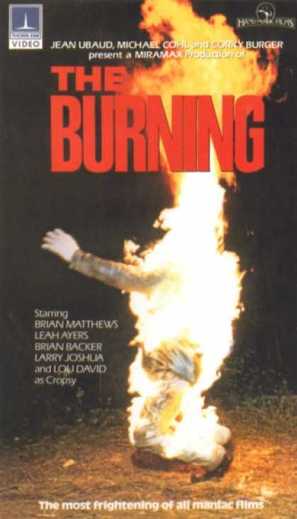The Burning - VHS movie cover (thumbnail)